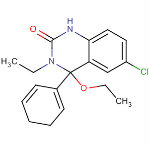 139367-00-3  2(1H)-Quinazolinone, 6-chloro-4-ethoxy-3-ethyl-3,4-dihydro-4-phenyl-