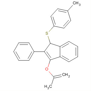 139371-29-2  1H-Indene, 1-[(4-methylphenyl)thio]-2-phenyl-3-(2-propenyloxy)-