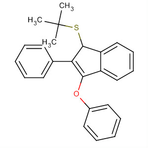 139371-34-9  1H-Indene, 1-[(1,1-dimethylethyl)thio]-3-phenoxy-2-phenyl-