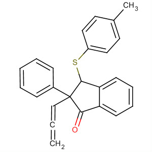 139371-43-0  1H-Inden-1-one,2,3-dihydro-3-[(4-methylphenyl)thio]-2-phenyl-2-(1,2-propadienyl)-