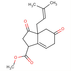 139372-39-7  1H-Indene-1-carboxylic acid,2,3,3a,4,5,6-hexahydro-3a-(3-methyl-2-butenyl)-3,5-dioxo-, methylester, trans-
