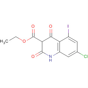 139375-74-9  3-Quinolinecarboxylic acid,7-chloro-1,2,3,4-tetrahydro-5-iodo-2,4-dioxo-, ethyl ester