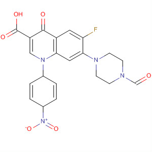 139396-23-9  3-Quinolinecarboxylic acid,6-fluoro-7-(4-formyl-1-piperazinyl)-1,4-dihydro-1-(4-nitrophenyl)-4-oxo-