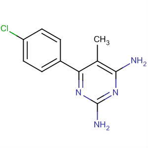 139400-78-5  2,4-Pyrimidinediamine, 6-(4-chlorophenyl)-5-methyl-