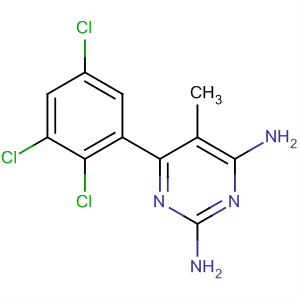 139400-81-0  2,4-Pyrimidinediamine, 5-methyl-6-(2,3,5-trichlorophenyl)-