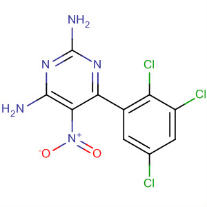 139400-83-2  2,4-Pyrimidinediamine, 5-nitro-6-(2,3,5-trichlorophenyl)-