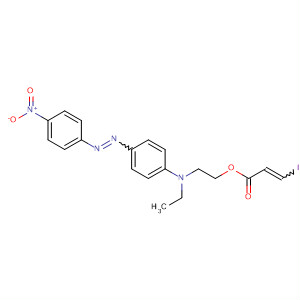 139413-09-5  2-Propenoic acid, 3-iodo-,2-[ethyl[4-[(4-nitrophenyl)azo]phenyl]amino]ethyl ester