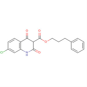139422-38-1  3-Quinolinecarboxylic acid, 7-chloro-1,2,3,4-tetrahydro-2,4-dioxo-,3-phenylpropyl ester