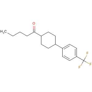 139424-46-7  1-Pentanone, 1-[4-[4-(trifluoromethyl)phenyl]cyclohexyl]-, trans-
