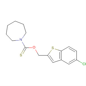 139426-02-1  1H-Azepine-1-carbothioic acid, hexahydro-,S-[(5-chlorobenzo[b]thien-2-yl)methyl] ester