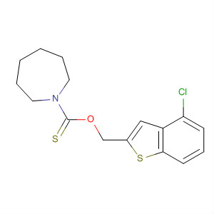139426-04-3  1H-Azepine-1-carbothioic acid, hexahydro-,S-[(4-chlorobenzo[b]thien-2-yl)methyl] ester