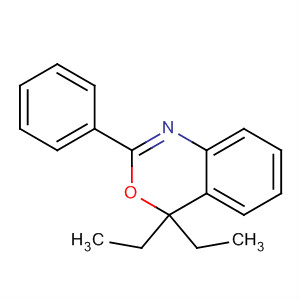 139439-09-1  4H-3,1-Benzoxazine, 4,4-diethyl-2-phenyl-