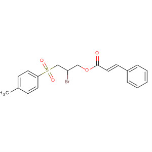139449-90-4  2-Propenoic acid, 3-phenyl-, 2-bromo-3-[(4-methylphenyl)sulfonyl]propylester, (E)-