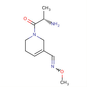 139451-13-1  3-Pyridinecarboxaldehyde,1-(2-amino-1-oxopropyl)-1,2,5,6-tetrahydro-, 3-(O-methyloxime), (S)- 139451-13-1  3-Pyridinecarboxaldehyde,1-(2-amino-1-oxopropyl)-1,2,5,6-tetrahydro-, 3-(O-methyloxime), (S)-