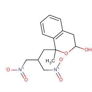 138486-29-0  1H-2-Benzopyran-3-ol,3,4-dihydro-1-methyl-1-[3-nitro-2-(nitromethyl)propyl]-