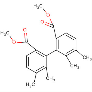 138488-69-4  [1,1'-Biphenyl]-2,2'-dicarboxylic acid, 5,5',6,6'-tetramethyl-, dimethylester