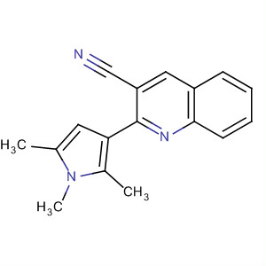 138581-05-2  3-Quinolinecarbonitrile, 2-(1,2,5-trimethyl-1H-pyrrol-3-yl)-