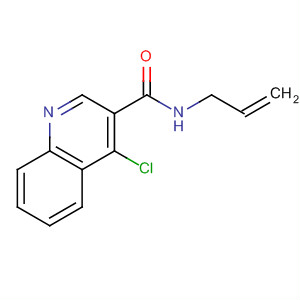 138586-37-5  3-Quinolinecarboxamide, 4-chloro-N-2-propenyl-