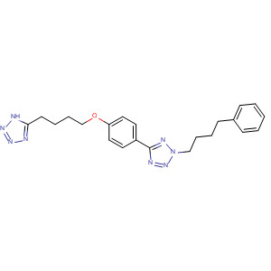 138631-23-9  1H-Tetrazole, 5-[4-[4-[2-(4-phenylbutyl)-2H-tetrazol-5-yl]phenoxy]butyl]-