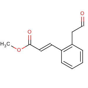 138722-14-2  2-Propenoic acid, 3-[2-(2-oxoethyl)phenyl]-, methyl ester, (E)-