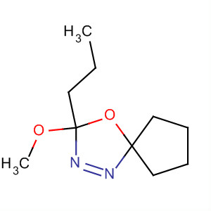 138723-88-3  4-Oxa-1,2-diazaspiro[4.4]non-1-ene, 3-methoxy-3-propyl-