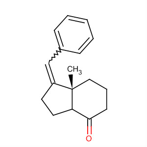 138784-01-7  4H-Inden-4-one, octahydro-7a-methyl-1-(phenylmethylene)-, trans-