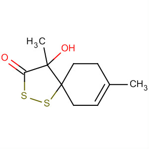 138804-50-9  1,2-Dithiaspiro[4.5]dec-7-en-3-one, 4-hydroxy-4,8-dimethyl-
