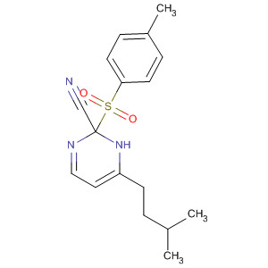 138836-08-5  3-Pyridazinecarbonitrile,2,3-dihydro-6-(3-methylbutyl)-2-[(4-methylphenyl)sulfonyl]-