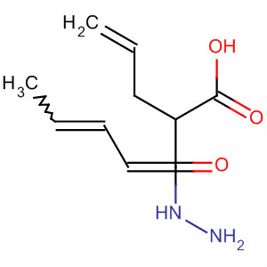 138842-27-0  4-Pentenoic acid, 2-butenylidenemethylhydrazide
