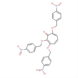 138912-52-4  2,4,6-Cycloheptatrien-1-one, 2,3,7-tris[(4-nitrophenyl)methoxy]-