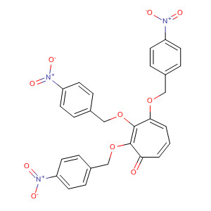 138912-53-5  2,4,6-Cycloheptatrien-1-one, 2,3,4-tris[(4-nitrophenyl)methoxy]-