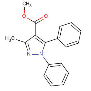 13892-46-1  1H-Pyrazole-4-carboxylic acid, 3-methyl-1,5-diphenyl-, methyl ester