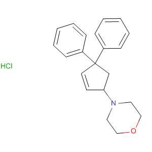 138951-74-3  Morpholine, 4-(4,4-diphenyl-2-cyclopenten-1-yl)-, hydrochloride