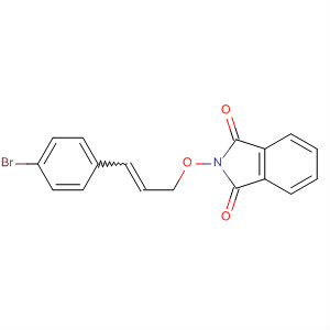 138975-89-0  1H-Isoindole-1,3(2H)-dione, 2-[[3-(4-bromophenyl)-2-propenyl]oxy]-