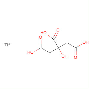 139006-15-8  1,2,3-Propanetricarboxylic acid, 2-hydroxy-, titanium(4+) salt (1:1)