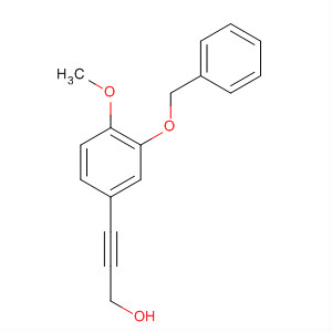139007-30-0  2-Propyn-1-ol, 3-[4-methoxy-3-(phenylmethoxy)phenyl]-
