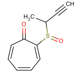 139029-52-0  2,4,6-Cycloheptatrien-1-one, 2-(2-butynylsulfinyl)-