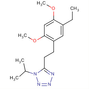 139032-51-2  1H-Tetrazole, 5-[2-(5-ethyl-2,4-dimethoxyphenyl)ethyl]-1-(1-methylethyl)-