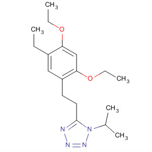 139032-56-7  1H-Tetrazole, 5-[2-(2,4-diethoxy-5-ethylphenyl)ethyl]-1-(1-methylethyl)-