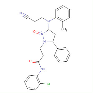 139032-72-7  1H-Pyrazole-1-propanamide,N-(2-chlorophenyl)-3-[(2-cyanoethyl)(2-methylphenyl)amino]-4,5-dihydro-b-oxo-5-phenyl-