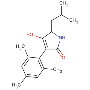 139037-06-2  2H-Pyrrol-2-one,1,5-dihydro-4-hydroxy-5-(2-methylpropyl)-3-(2,4,6-trimethylphenyl)-