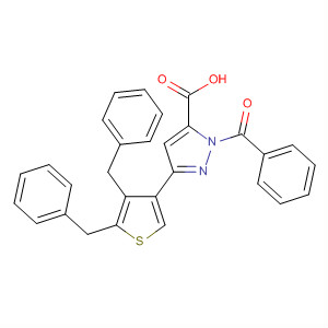 139053-82-0  1H-Pyrazole-5-carboxylic acid, 1-benzoyl-3-(2-dibenzothienyl)-