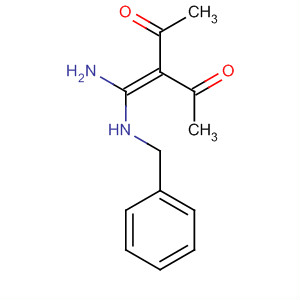 139057-09-3  2,4-Pentanedione, 3-[amino[(phenylmethyl)amino]methylene]-