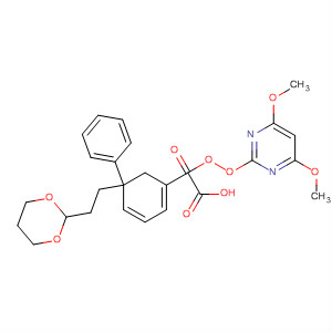 139057-93-5  [1,1'-Biphenyl]-2-carboxylic acid, 3-[(4,6-dimethoxy-2-pyrimidinyl)oxy]-,2-(1,3-dioxan-2-yl)ethyl ester