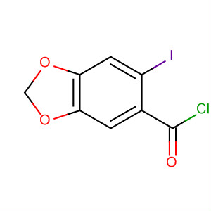 139058-93-8  1,3-Benzodioxole-5-carbonyl chloride, 6-iodo-