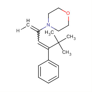 139059-21-5  Morpholine, 4-(4,4-dimethyl-1-methylene-3-phenyl-2-pentenyl)-, (E)-