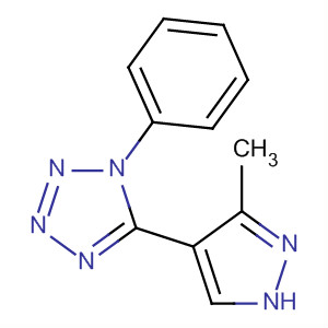 139094-11-4  1H-Tetrazole, 5-(3-methyl-1H-pyrazol-4-yl)-1-phenyl-