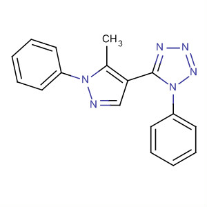 139094-26-1  1H-Tetrazole, 5-(5-methyl-1-phenyl-1H-pyrazol-4-yl)-1-phenyl-