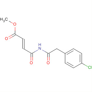 139097-21-5  2-Butenoic acid, 4-[[(4-chlorophenyl)acetyl]amino]-4-oxo-, methyl ester,(E)-