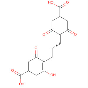 139141-45-0  3-Cyclohexene-1-carboxylic acid,4-[3-(4-carboxy-2,6-dioxocyclohexylidene)-1-propenyl]-3-hydroxy-5-oxo-